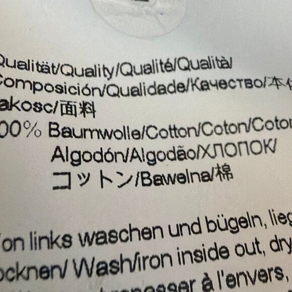 Hugo Boss Men's Sweater Bubble Knit Round Neck Navy/Mustard Size M Designer Fall - Picture 9 of 9